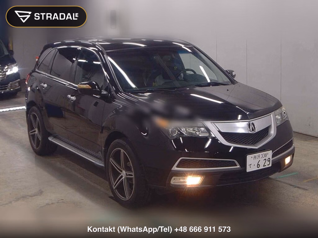 ACURA MDX 4WD 2012, aukcja z Japonii, zdjęcie 1