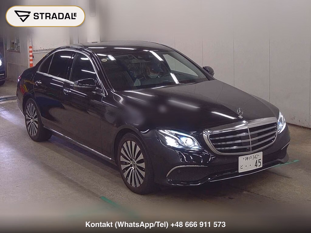 MERCEDES BENZ E-CLASS 4D 4WD E400 4MATIC EXCLUSIVE 2017, aukcja z Japonii, zdjęcie 1
