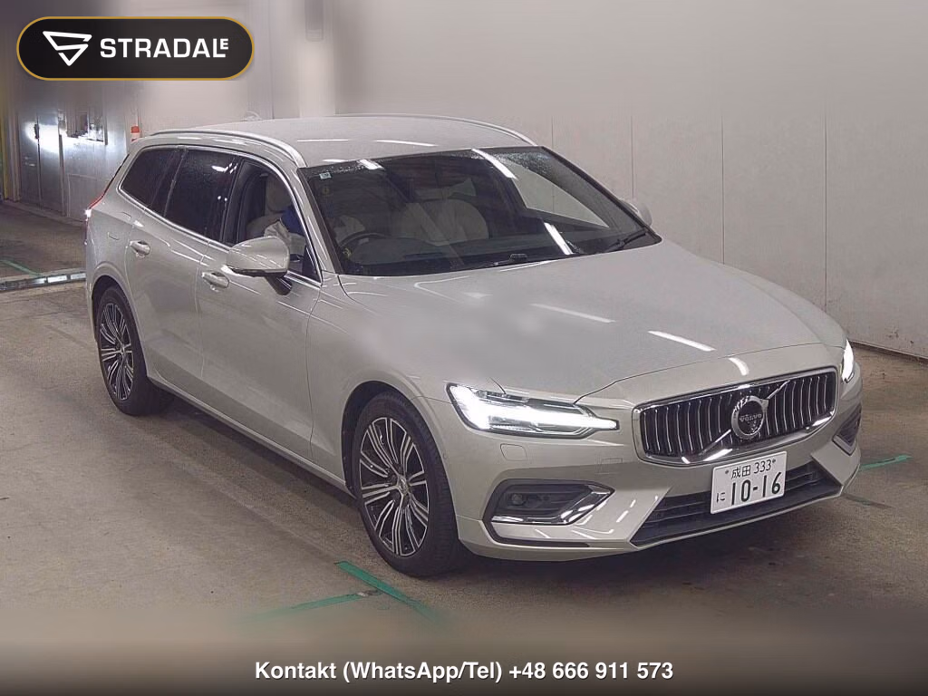 VOLVO V60 B5 INSCRIPTION 2021, aukcja z Japonii, zdjęcie 1