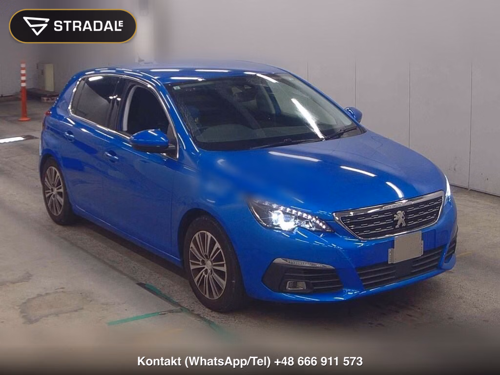 PEUGEOT 308 5D ALLURE BLUE HDI 2021, aukcja z Japonii, zdjęcie 1