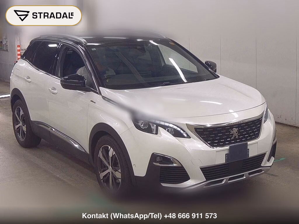 PEUGEOT SUV 3008 GT LINE BLUE HDI 2020, aukcja z Japonii, zdjęcie 1