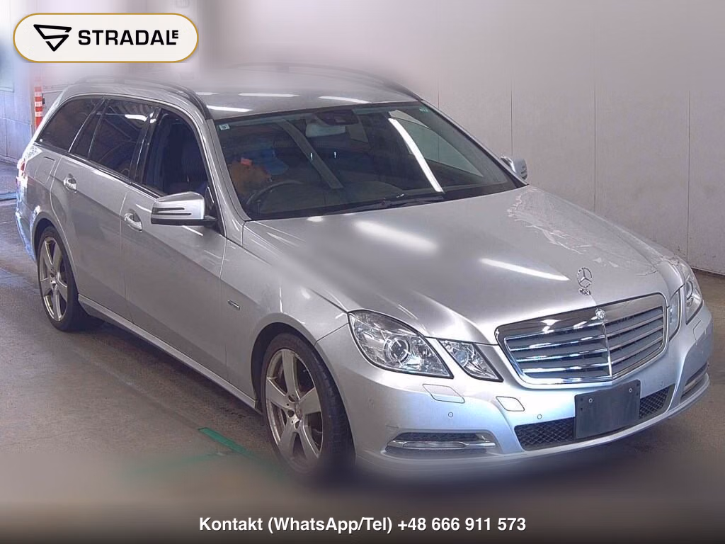 MERCEDES BENZ E-CLASS STATIONWAGON E250CGI BULLEFFICIENCY STATIONWAGON 125 2011, aukcja z Japonii, zdjęcie 1