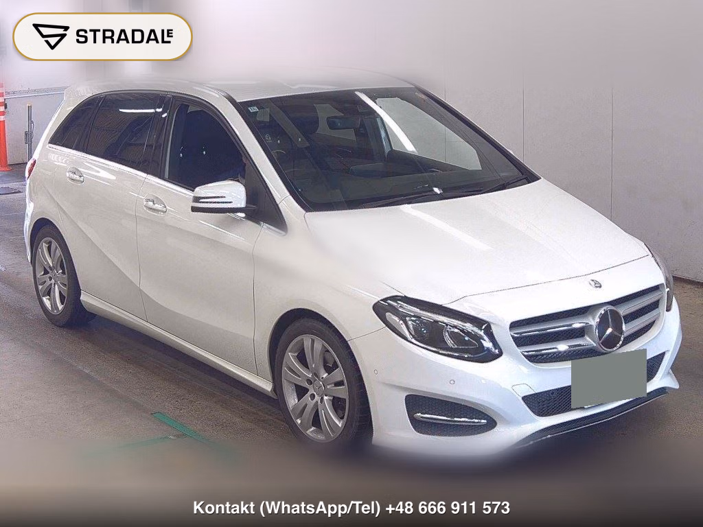 MERCEDES BENZ B-CLASS B180 2016, aukcja z Japonii, zdjęcie 1