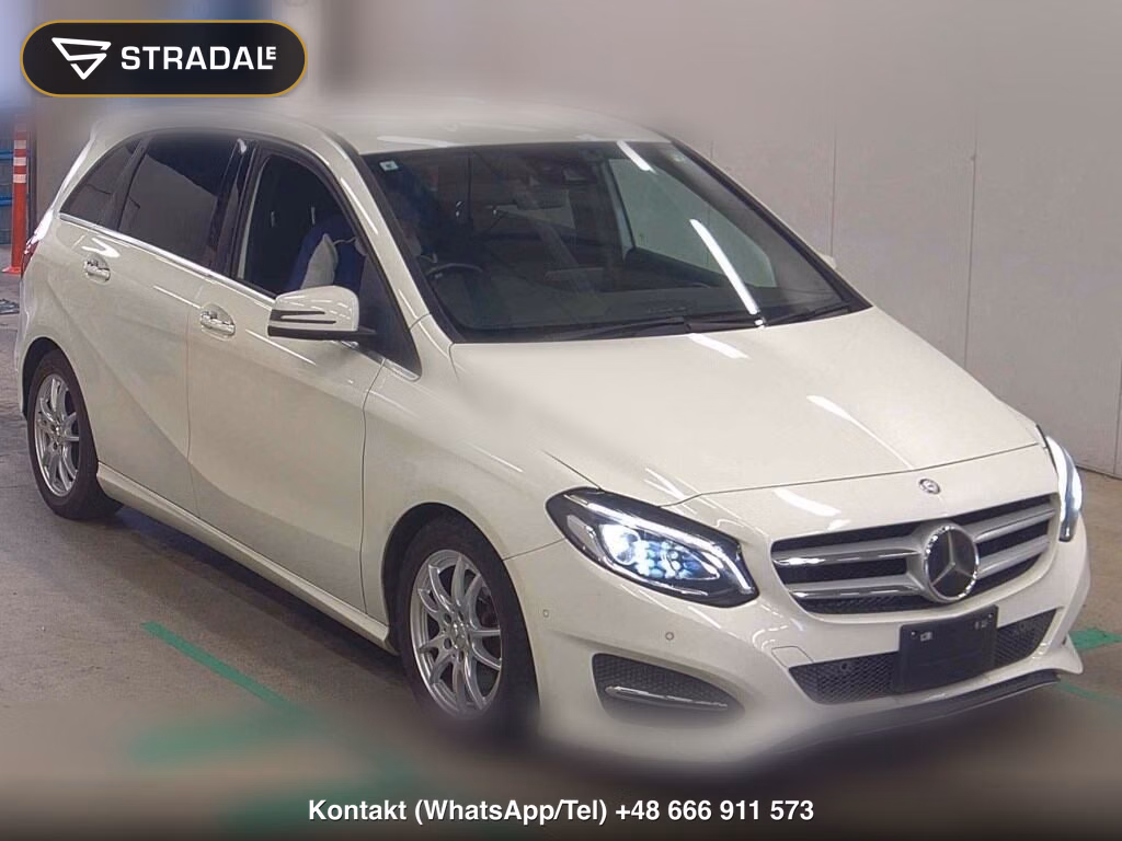 MERCEDES BENZ B-CLASS B180 2016, aukcja z Japonii, zdjęcie 1
