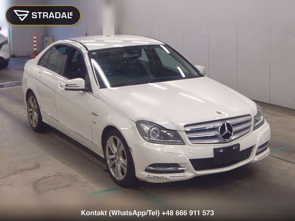 MERCEDES BENZ C-CLASS 4D C200 BLUEEFFICIENCY AVANTGARDE 2011, aukcja z Japonii, zdjęcie 1