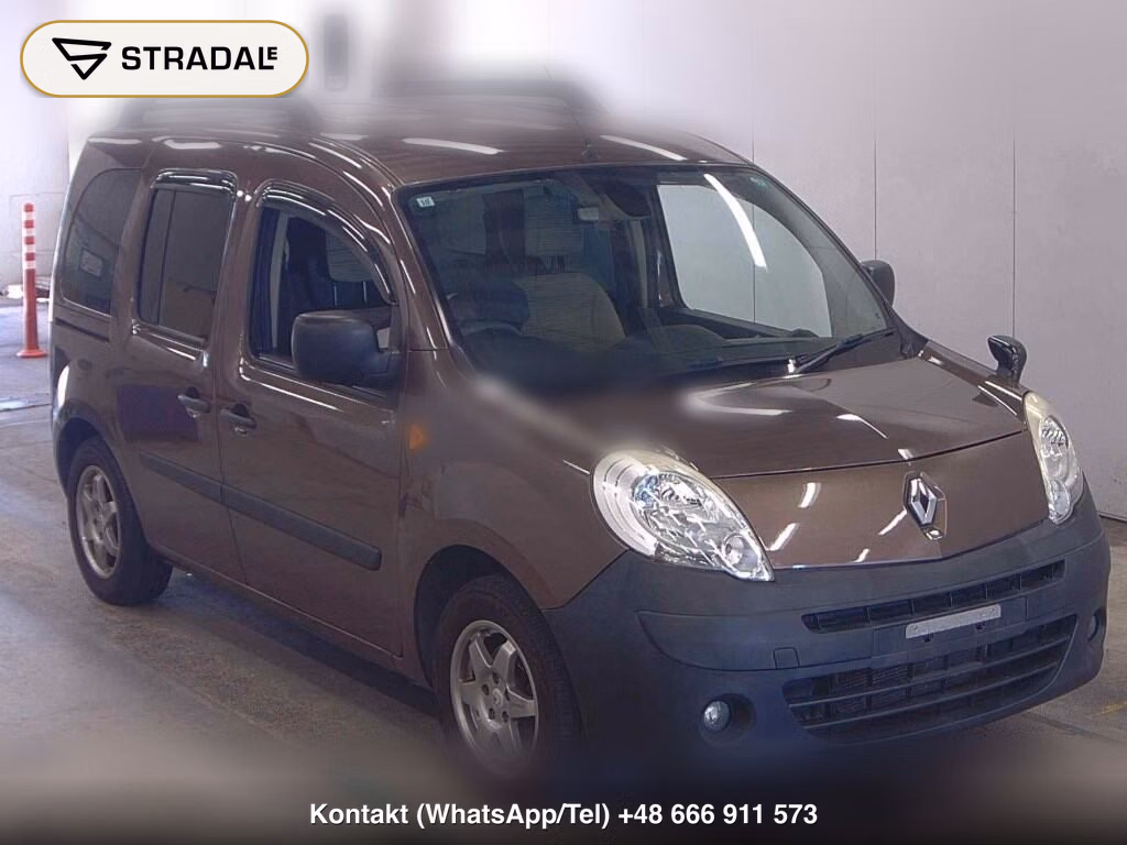 RENAULT KANGOO 1.6 2011, aukcja z Japonii, zdjęcie 1