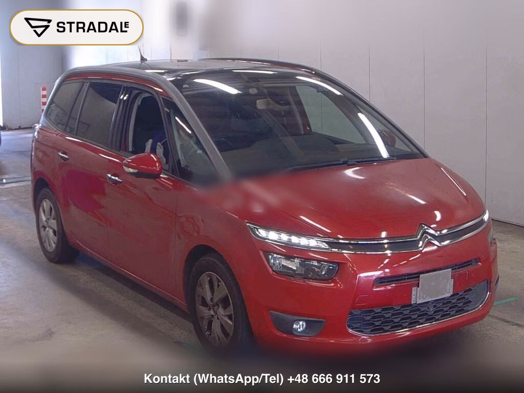 CITROEN GRAND C4 PICASSO SEDUCTION 2015, aukcja z Japonii, zdjęcie 1