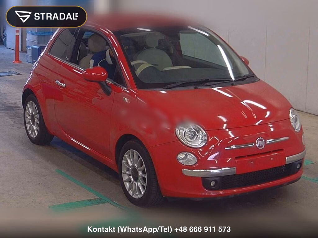 FIAT 500C 2015, aukcja z Japonii, zdjęcie 1
