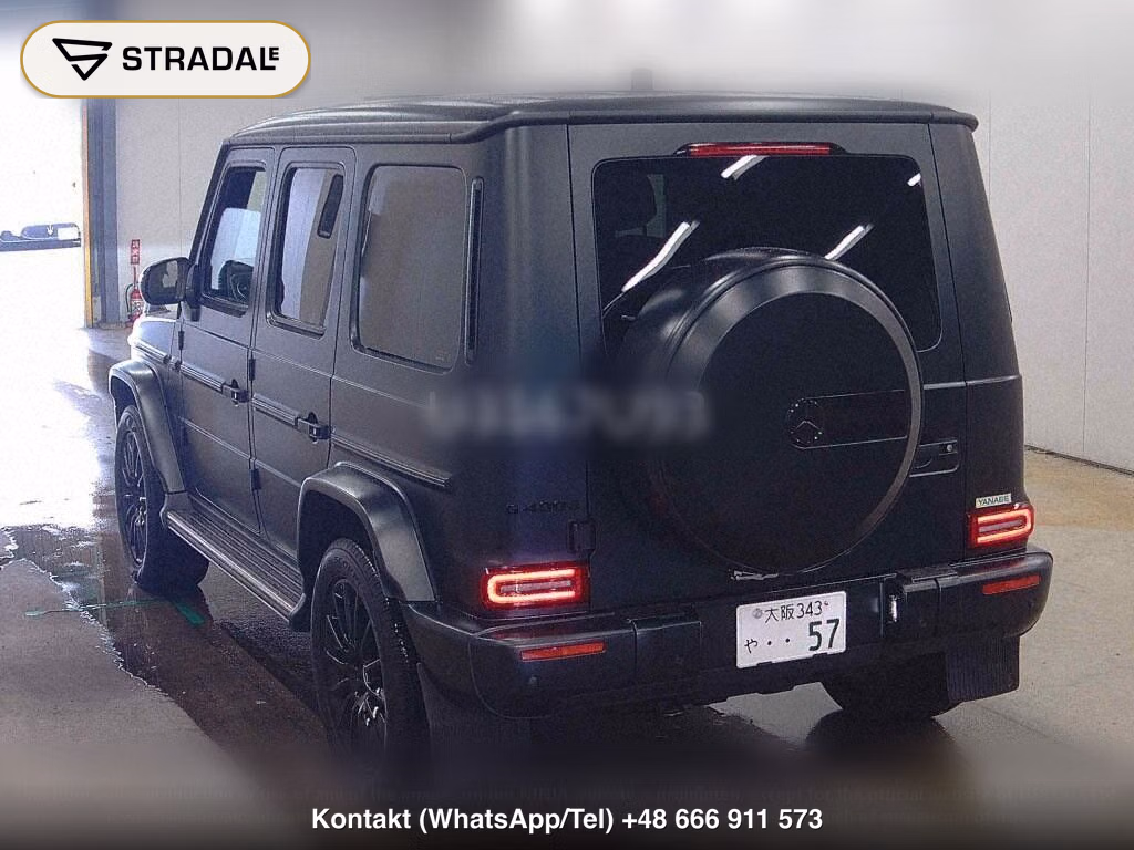 MERCEDES BENZ G-CLASS 5D 4WD G400D EDITION MAGNO BLACK, miniaturka 3
