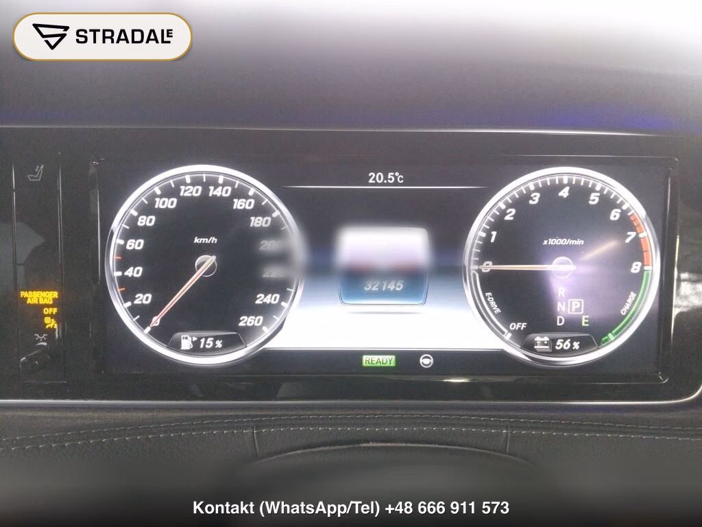 MERCEDES BENZ S-CLASS 4D S400H EXCLUSIVE, miniaturka 7