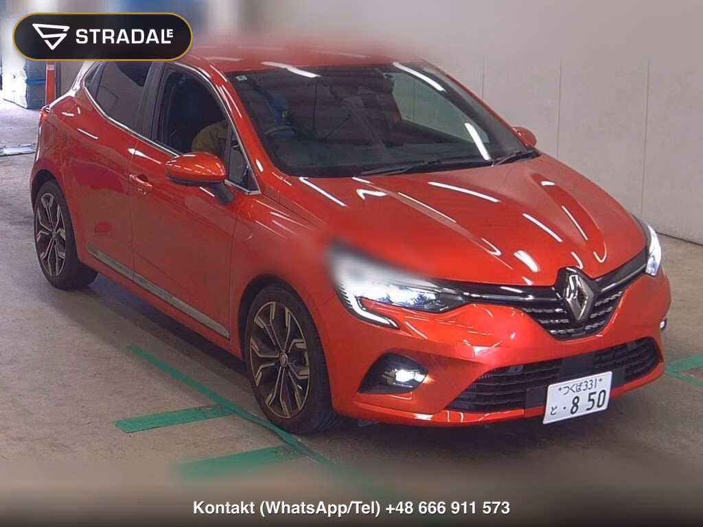 RENAULT LUTECIA 5D INTENSE 2022, aukcja z Japonii, zdjęcie 1