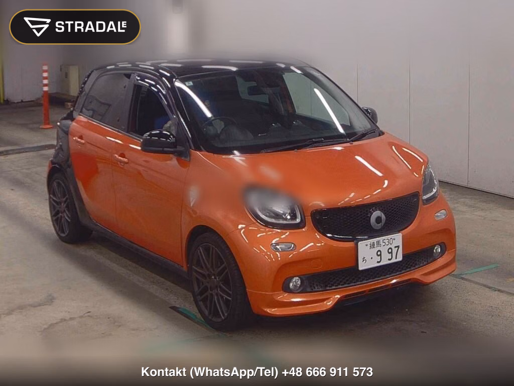 MCC SMART FOR FOUR BRABUS SPORT 2018, aukcja z Japonii, zdjęcie 1