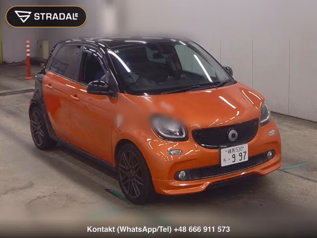 MCC SMART FOR FOUR BRABUS SPORT 2018, samochód z aukcji Japonii