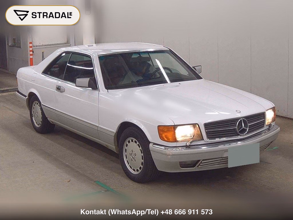 MERCEDES BENZ S-CLASS CP 560SEC 1990, aukcja z Japonii, zdjęcie 1