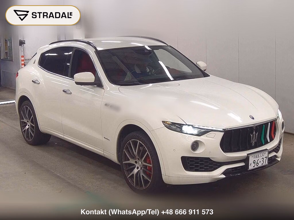MASERATI LEVANTE 4WD S 2017, aukcja z Japonii, zdjęcie 1