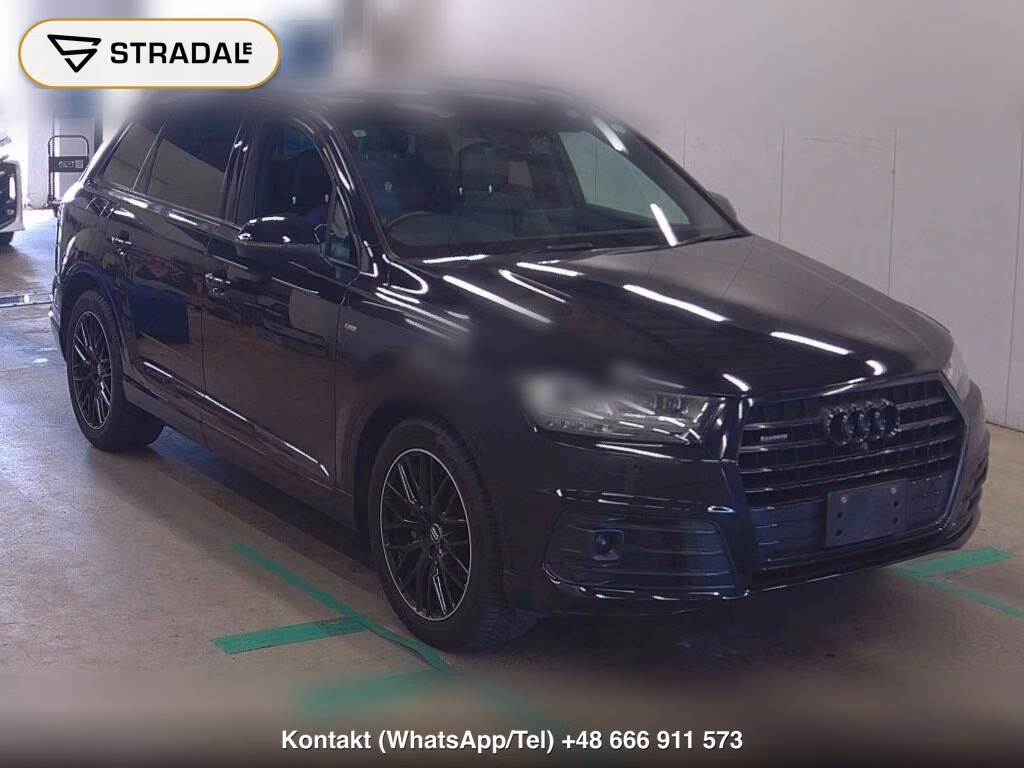 AUDI Q7 4WD BLACK STYLING 2019, aukcja z Japonii, zdjęcie 1