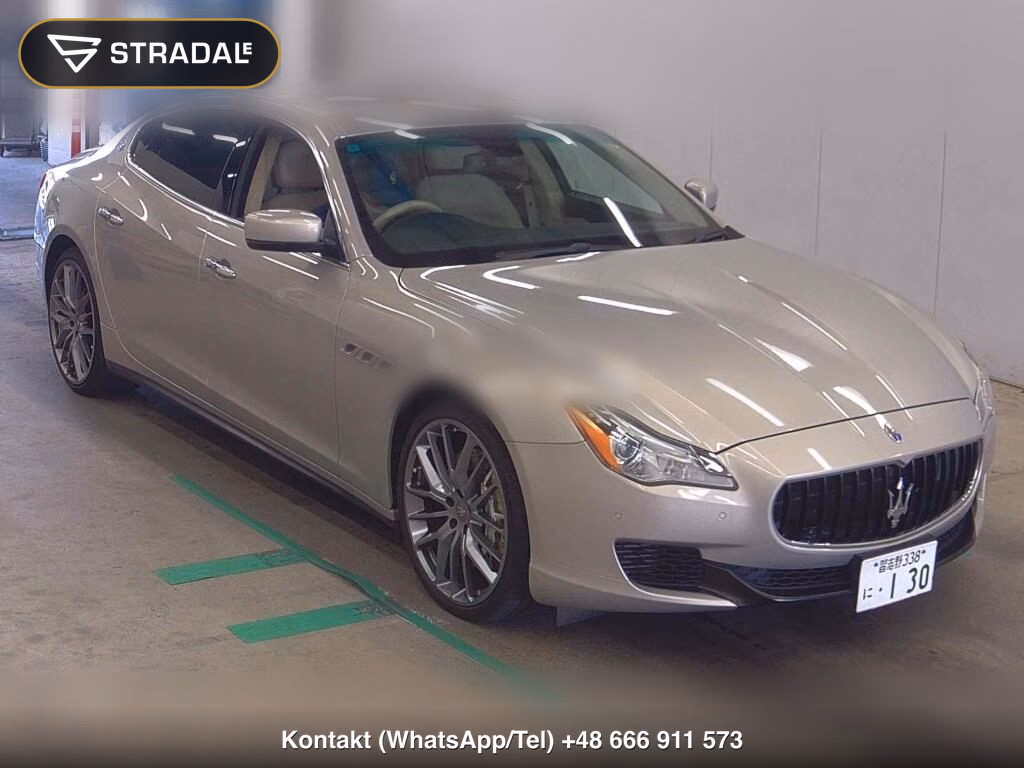MASERATI QUATTROPORTE GT S 2014, aukcja z Japonii, zdjęcie 1