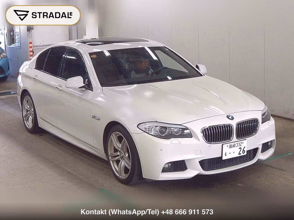 BMW 5 SERIES 4D 528I M-SPORT PACKAGE 2012, aukcja z Japonii, zdjęcie 1