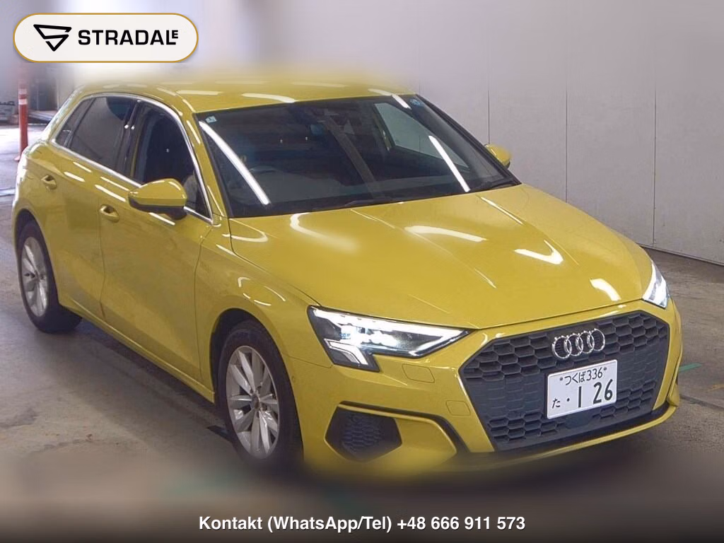 AUDI A3 5D SPORTBACK 30TFSI 2022, aukcja z Japonii, zdjęcie 1