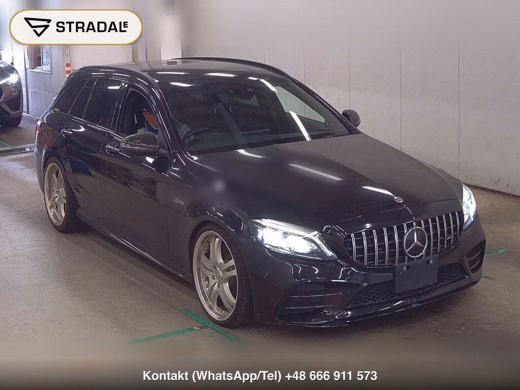 MERCEDES AMG C-CLASS STATIONWAGON 4WD C43 4MATIC STATIONWAGON 2019, aukcja z Japonii, zdjęcie 1