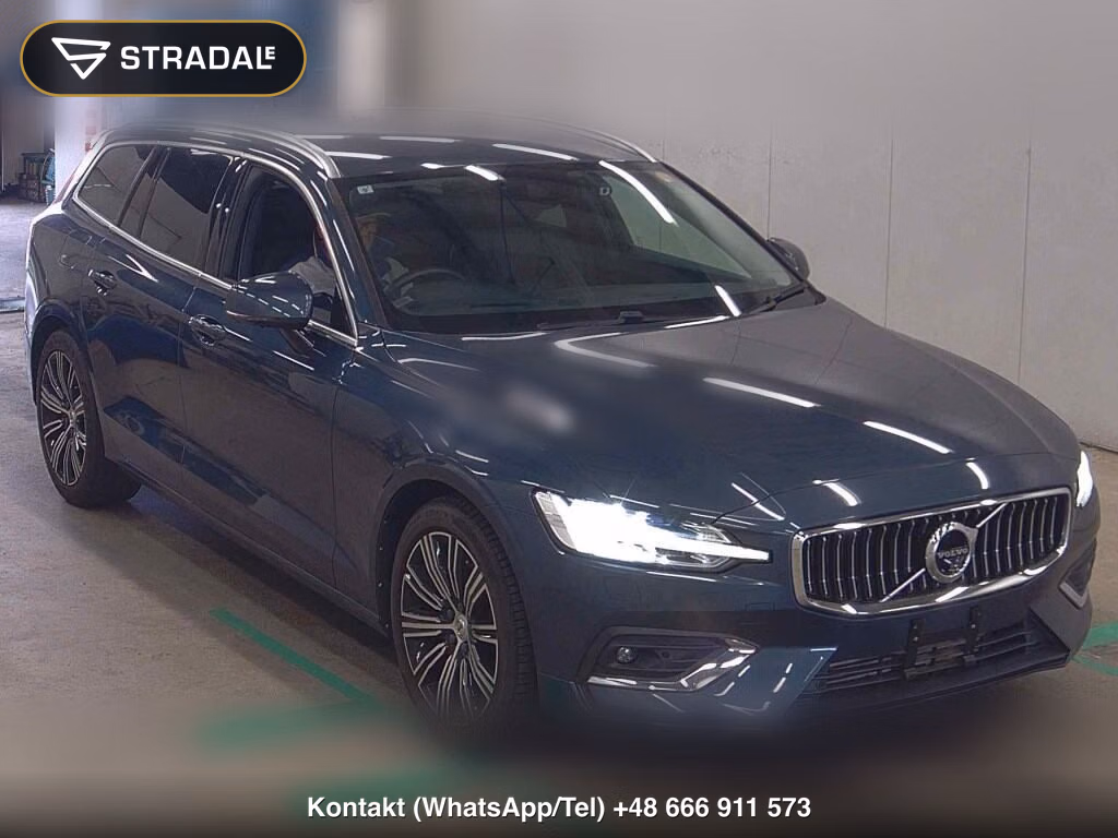 VOLVO V60 T5 INSCRIPTION 2019, aukcja z Japonii, zdjęcie 1