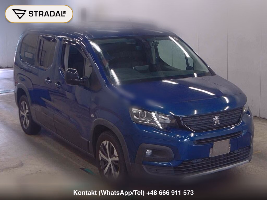 PEUGEOT RIFTER LONG GT 2023, aukcja z Japonii, zdjęcie 1