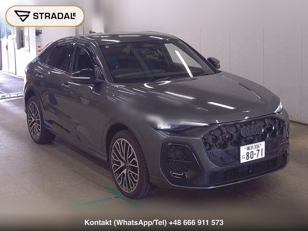 AUDI SQ5 SPORTBACK 4WD BASE GRADE AIR SUSPENSION EQUIPPED CAR 2026, aukcja z Japonii, zdjęcie 1