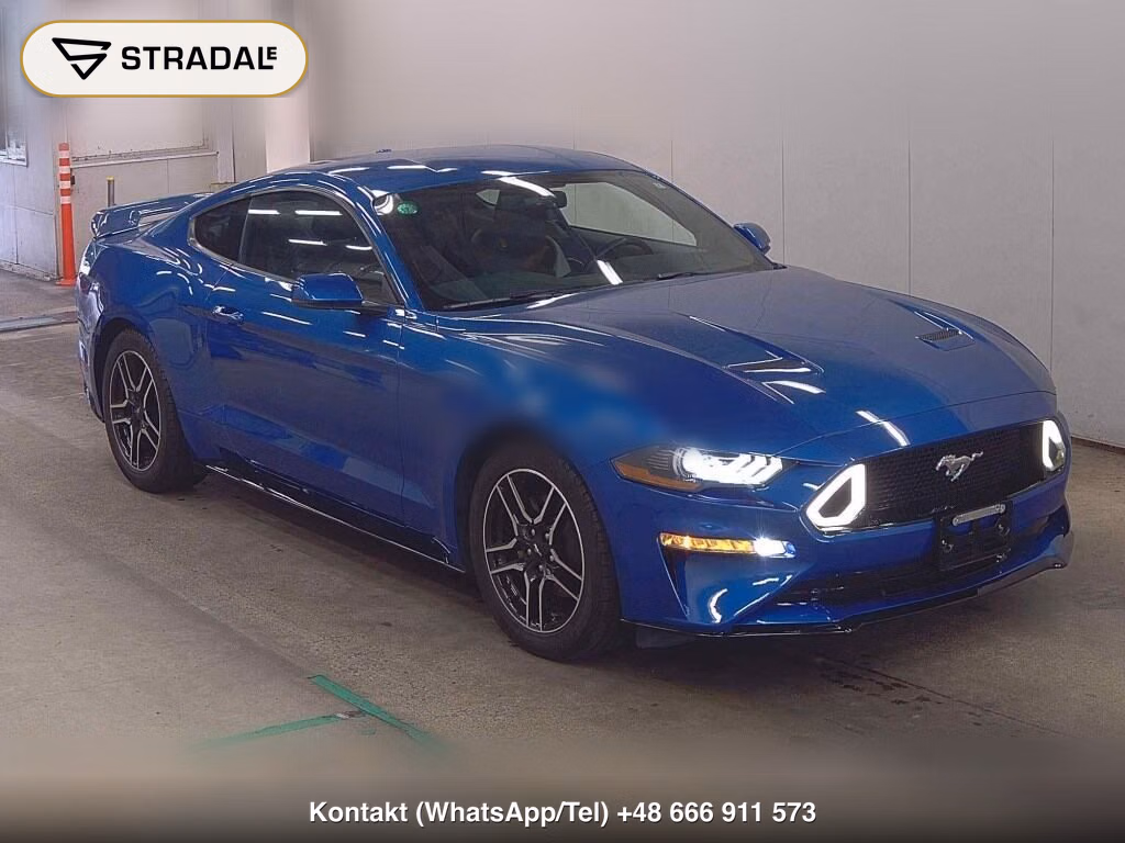 FORD MUSTANG CP ECO BOOST PREMIUM 2019, aukcja z Japonii, zdjęcie 1