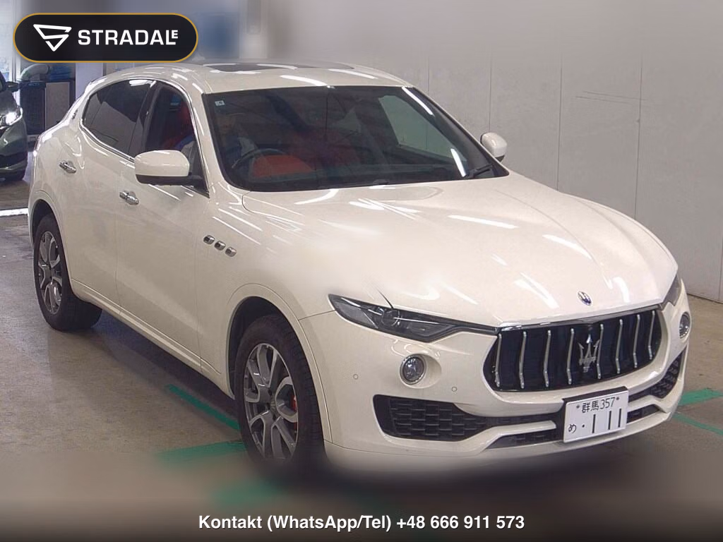 MASERATI LEVANTE 4WD 2017, aukcja z Japonii, zdjęcie 1