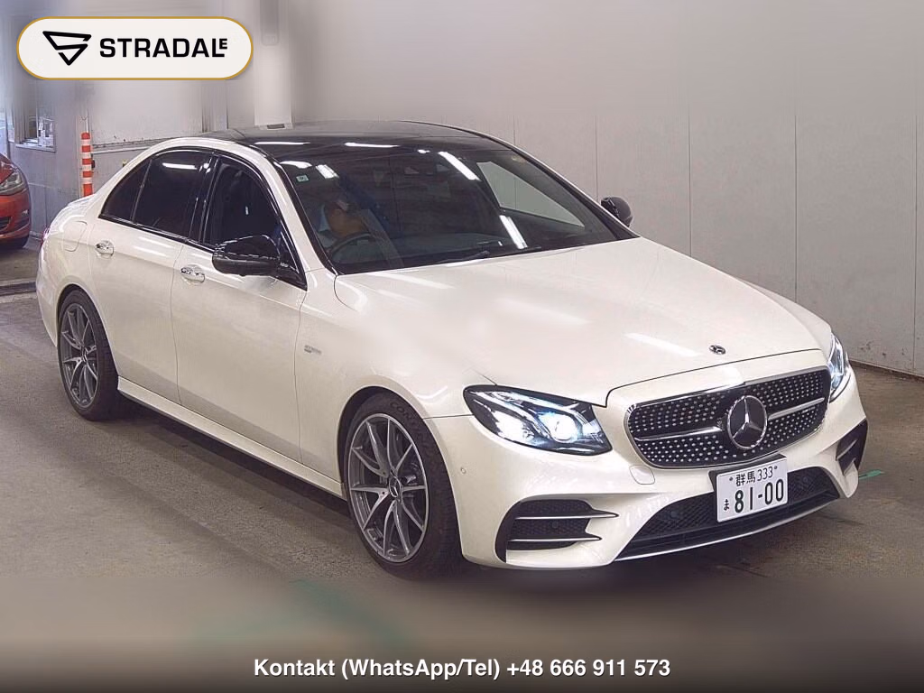 MERCEDES AMG E-CLASS 4D 4WD E43 4MATIC 2017, aukcja z Japonii, zdjęcie 1