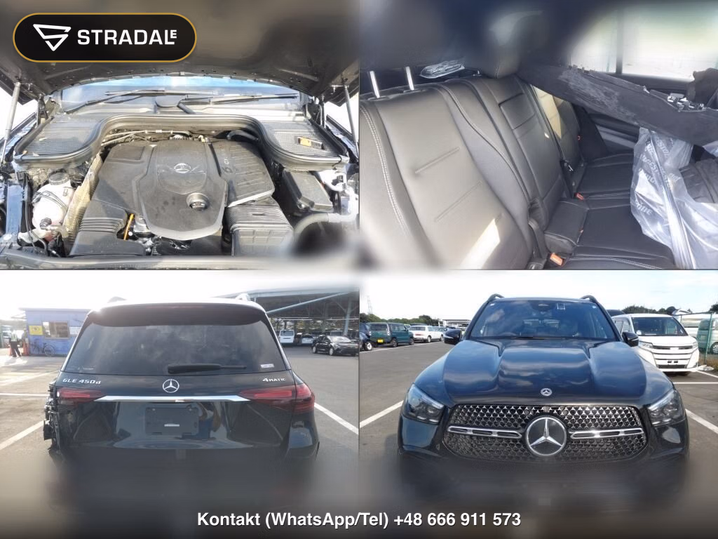 MERCEDES BENZ GLE 4WD GLE450D 4MATIC SPORTS ISG MODEL, miniaturka 7