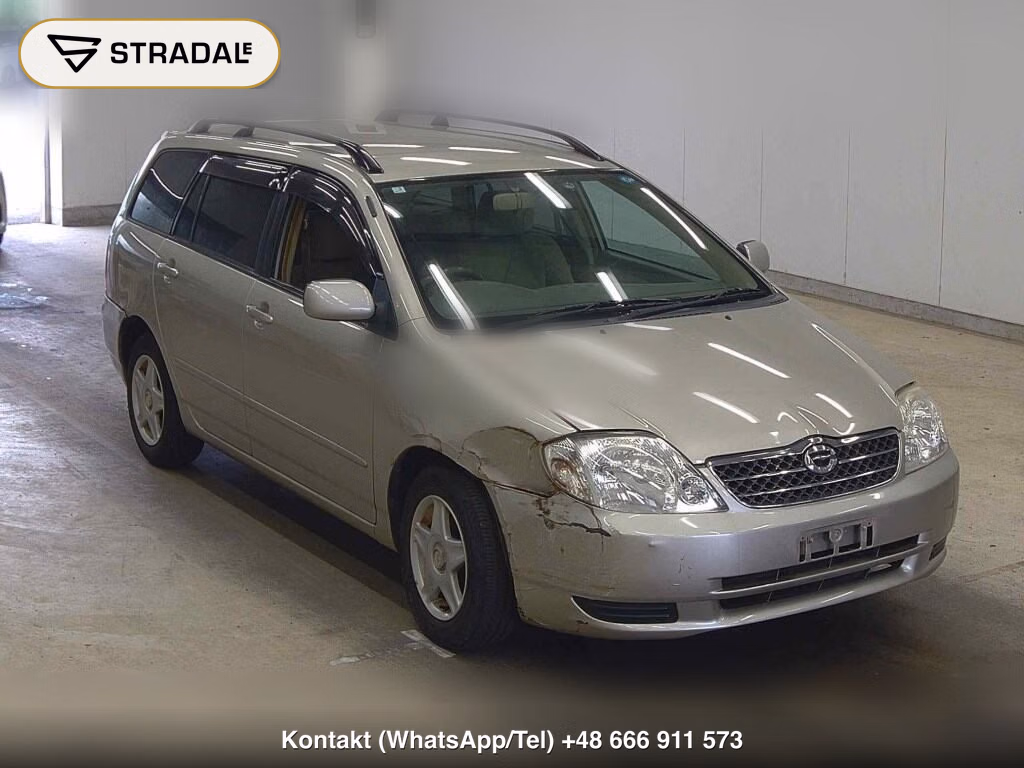 TOYOTA COROLLA FIELDER X G EDITION 2001, aukcja z Japonii, zdjęcie 1