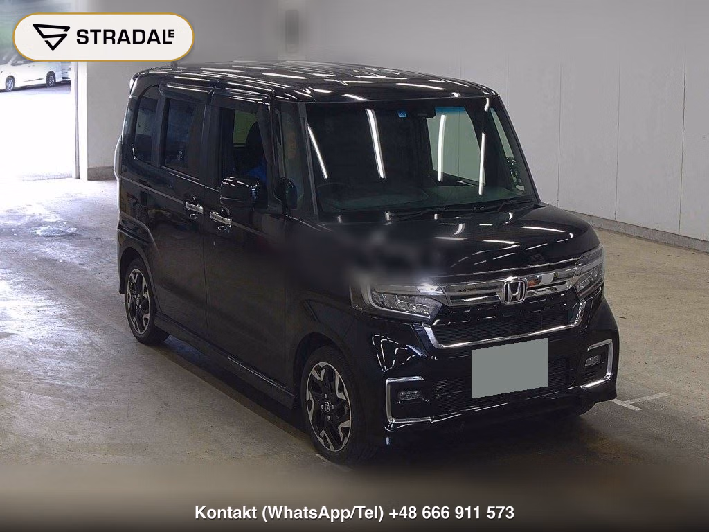 HONDA N-BOX CUSTOM 4WD L･TURBO 2022, aukcja z Japonii, zdjęcie 1