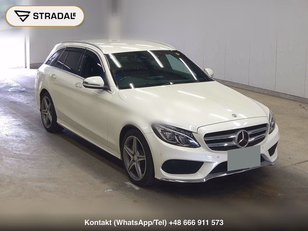 MERCEDES BENZ C-CLASS STATIONWAGON C220D STATIONWAGON SPORTS 2016, aukcja z Japonii, zdjęcie 1