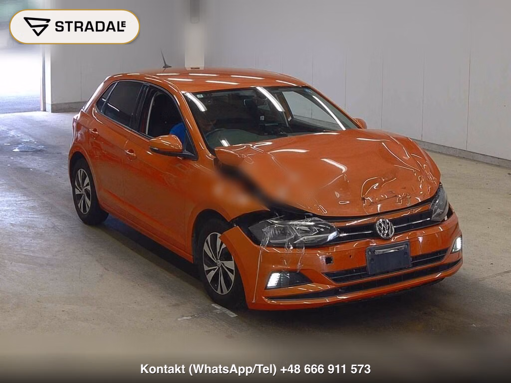 VOLKSWAGEN POLO 5D TSI COMFORT LINE 2019, aukcja z Japonii, zdjęcie 1