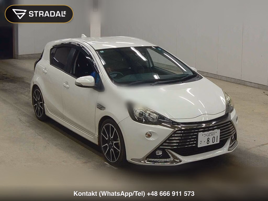 TOYOTA AQUA G GS 2017, aukcja z Japonii, zdjęcie 1