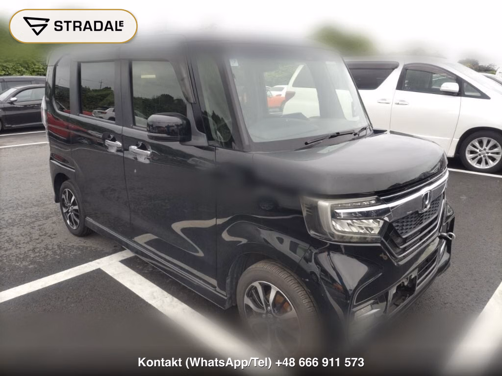 HONDA N-BOX CUSTOM G･L HONDA SENSING 2017, aukcja z Japonii, zdjęcie 1