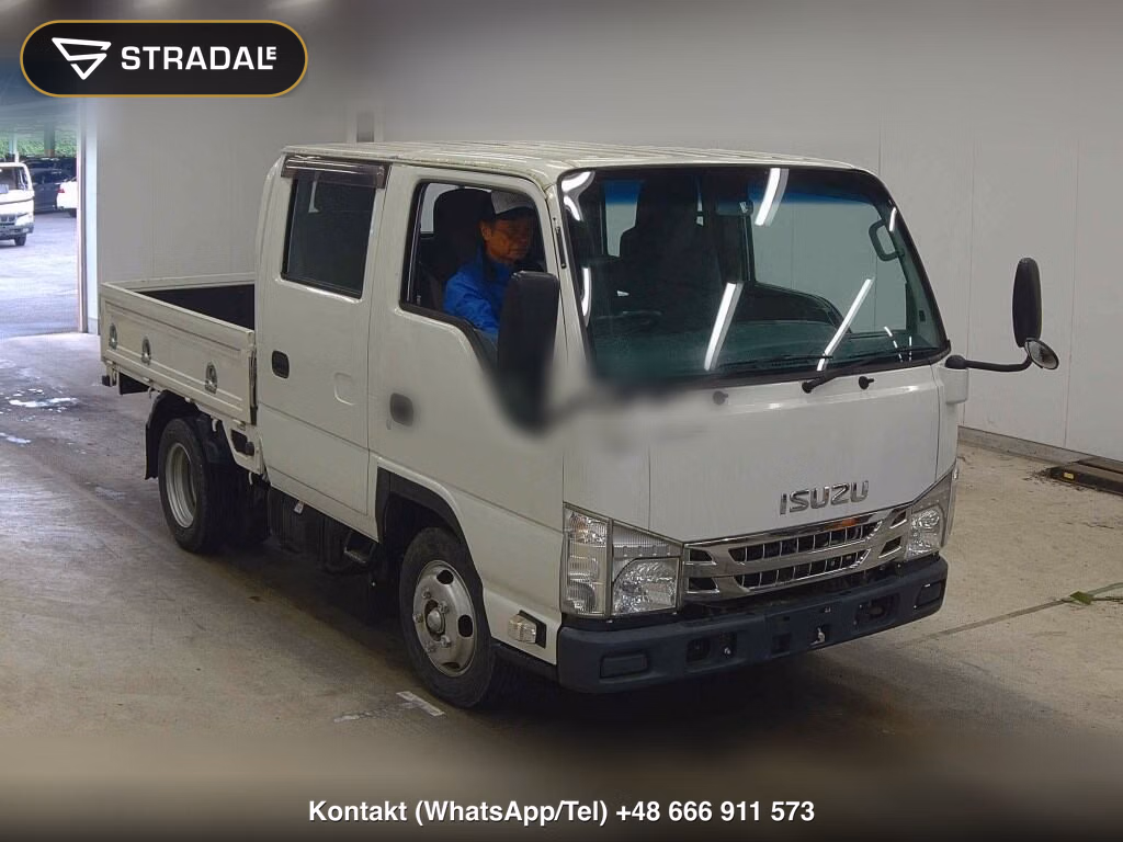 ISUZU ELF TRUCK 4D W CAB 2019, aukcja z Japonii, zdjęcie 1