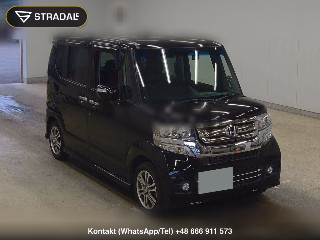 HONDA N-BOX CUSTOM G・L PACKAGE 2016, aukcja z Japonii, zdjęcie 1