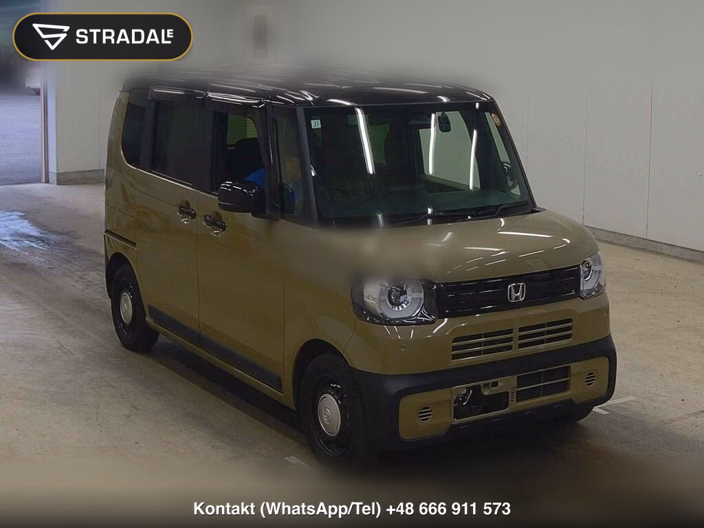 HONDA N-BOX JOY 4WD BASE GRADE 2 TONE 2025, aukcja z Japonii, zdjęcie 1