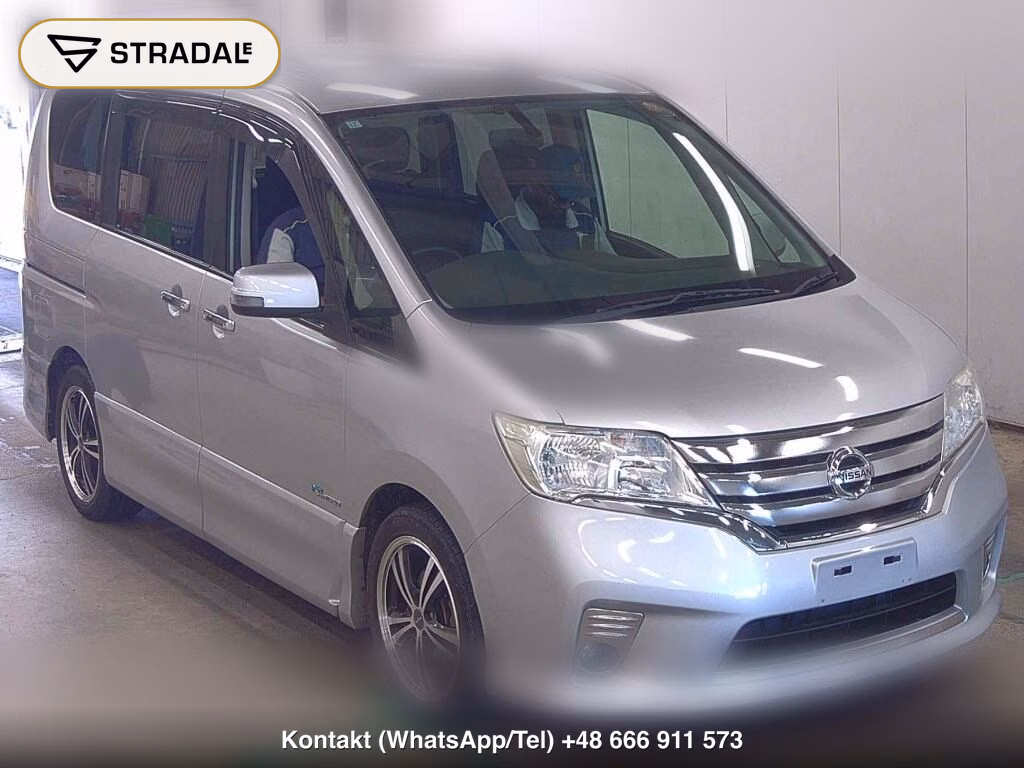 NISSAN SERENA 5D HIGHWAY STAR S-HYBRID V SELECTION 2013, aukcja z Japonii, zdjęcie 1
