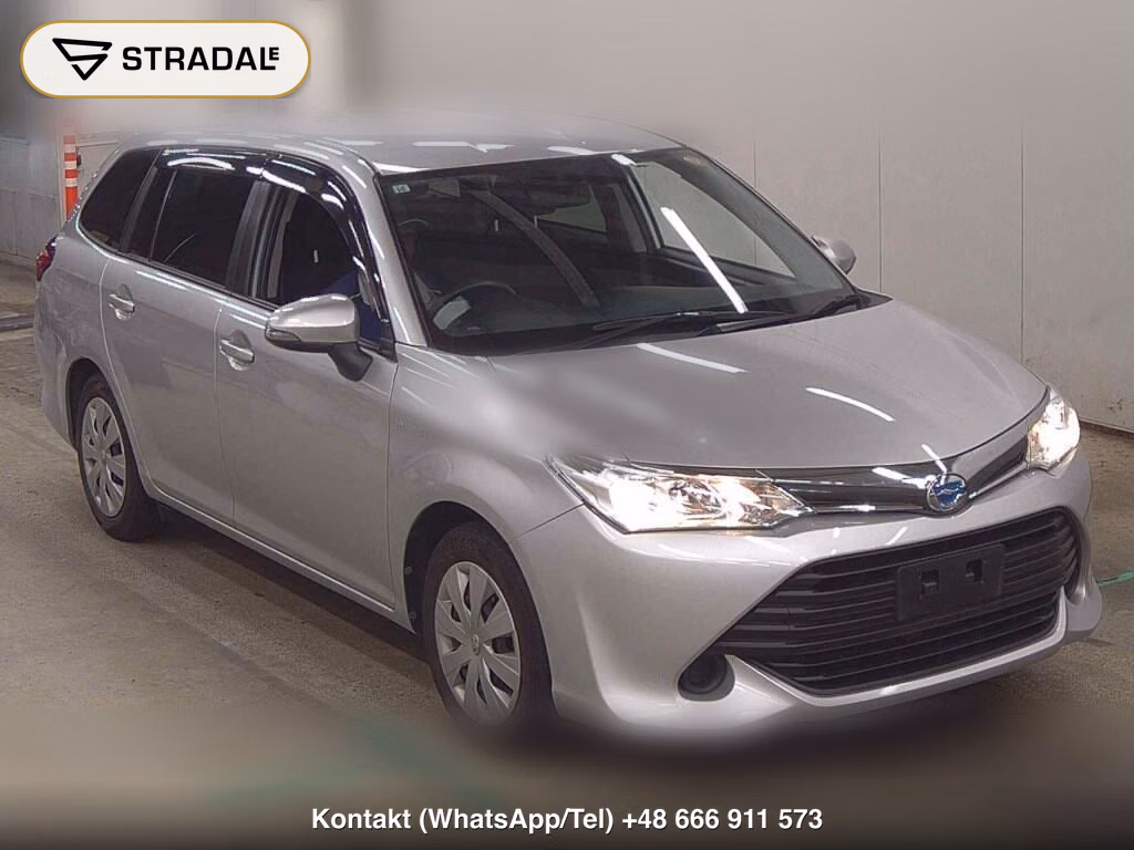 TOYOTA COROLLA FIELDER HYBRID 2017, aukcja z Japonii, zdjęcie 1