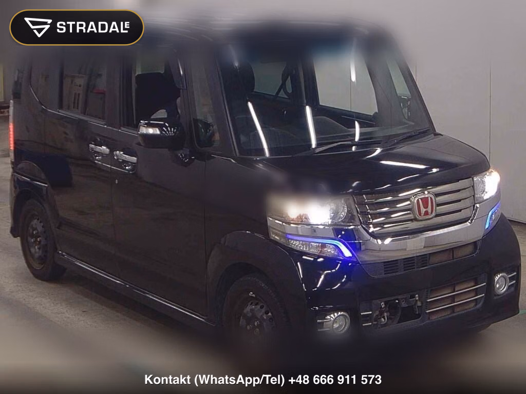 HONDA N-BOX CUSTOM G･L PACKAGE 2013, aukcja z Japonii, zdjęcie 1