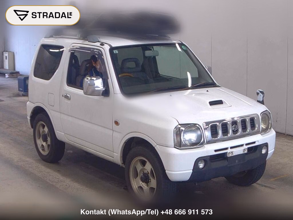 SUZUKI JIMNY 3D 4WD XC 1999, aukcja z Japonii, zdjęcie 1