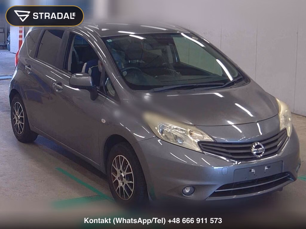 NISSAN NOTE X DIG-S EMERGENCY BRAKE PACKAGE 2014, aukcja z Japonii, zdjęcie 1