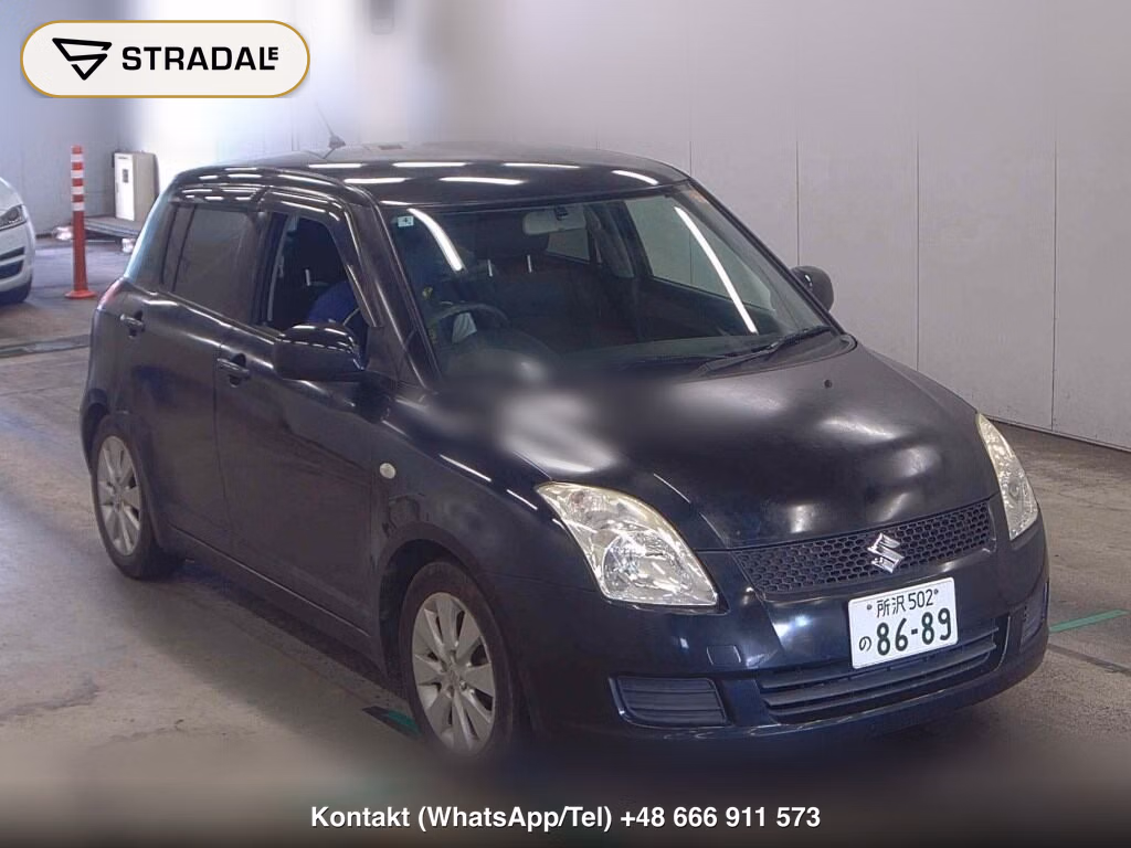SUZUKI SWIFT 5D 1.2XG 2010, aukcja z Japonii, zdjęcie 1