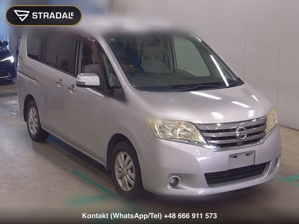 NISSAN SERENA 5D 20G 2011, aukcja z Japonii, zdjęcie 1