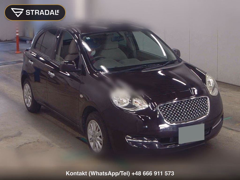 NISSAN MARCH 5D BOLERO 2014, aukcja z Japonii, zdjęcie 1