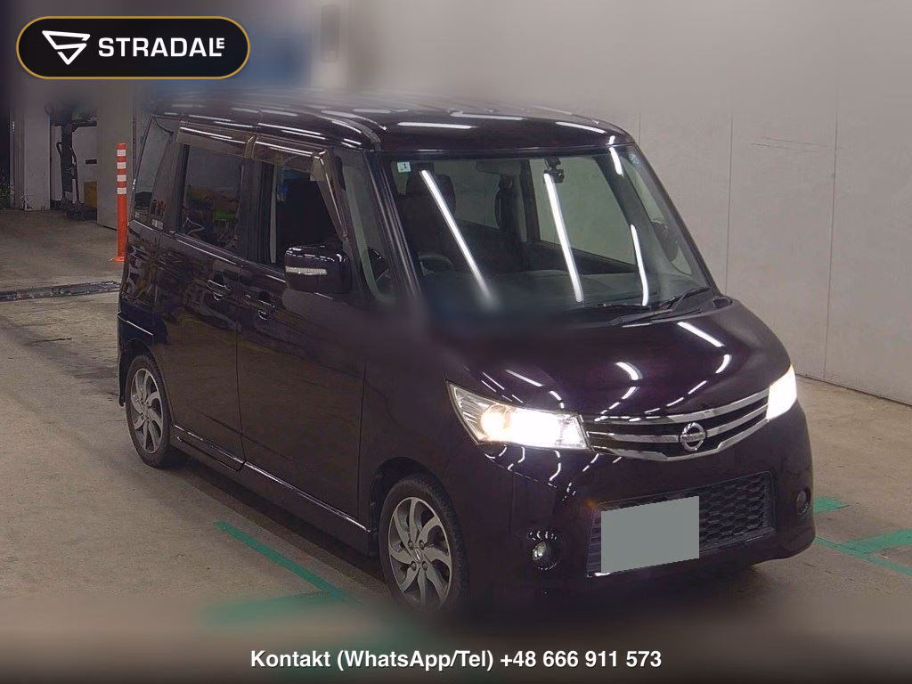 NISSAN ROOX HIGHWAY STAR 2013, aukcja z Japonii, zdjęcie 1
