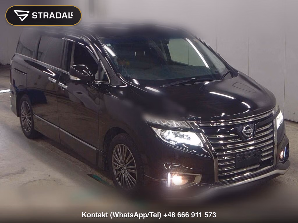 NISSAN ELGRAND 5D 350 HIGHWAY STAR PREMIUM URBAN CHROME 2017, aukcja z Japonii, zdjęcie 1